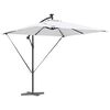 vidaXL Cantilever Banana Parasol Sand 249 x 249 x 250 cm