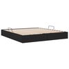 vidaXL Storage Bed with Headboard Black 180 x 200 cm Fabric