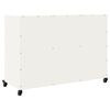 vidaXL Sideboard White 100.5x39x72 cm Steel