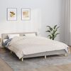 vidaXL Weighted Blanket Light Cream 200x230 cm 9 kg Fabric