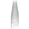 vidaXL Gabion Wall Galvanised Steel 630x30x50 cm