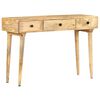 vidaXL Console Table 115x35x76 cm Solid Mango Wood