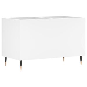 vidaXL Record Cabinet White 74,5x38x48 cm Engineered Wood