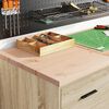 vidaXL Garage Storage Cabinet Sonoma Oak 40x51x85 cm Solid Wood Pine