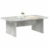 vidaXL Coffee Table Concrete Grey 93 x 53 x 33 cm Engineered Wood