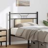 vidaXL Replace Headboard Sonoma Oak 90 cm Engineered Wood and Steel