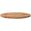 vidaXL Table Top Round &Oslash;90x4 cm Solid Wood Acacia