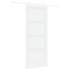 vidaXL Sliding Door 86 x 211 cm Engineered Wood White