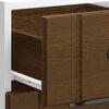 vidaXL Kitchen Base Cabinet Lucca Brown Oak Engineered Wood