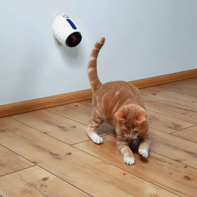 TRIXIE Automatic Laser Pointer Cat Toy 11 cm White 41311