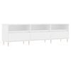 vidaXL TV Cabinet White 150x30x44,5 cm Engineered Wood