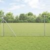 vidaXL Welded Wire Fence Silver 1.2 x 50 m