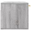 vidaXL Wall Cabinet Grey Sonoma 80x36.5x35 cm Engineered Wood