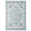 vidaXL Rug Light Blue 80 x 150 cm Polyethylene