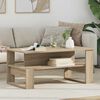 vidaXL Coffee Table Sonoma Oak 90 x 50 x 40 cm Engineered Wood