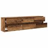 vidaXL TV Units 2 pcs Old Wood 180 x 34 x 50 cm Engineered Wood