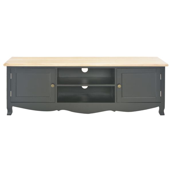 vidaXL TV Cabinet Black 120x30x40 cm Wood