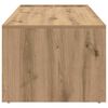 vidaXL Coffee Table Artisan Oak 101.5 x 50 x 37 cm Engineered Wood