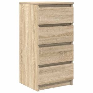 vidaXL Sideboard Sonoma Oak 37.5x35x76 cm Engineered Wood