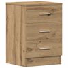 vidaXL Bedside Cabinets 2 pcs Artisan Oak 38x35x55 cm Engineered Wood