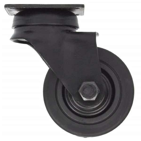 Mac Lean Swivel Caster Wheel 50 mm 4 pcs Black