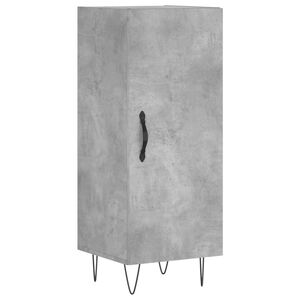 vidaXL Sideboard Concrete Grey 34.5x34x90 cm Engineered Wood