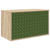 vidaXL Wall-mounted TV Cabinet GELEEN 69 x 33 x 40 cm Sonoma Oak