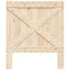 vidaXL Headboard 90x104 cm Solid Wood Pine