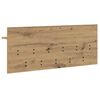 vidaXL Wall-Mounted Coat Rack with Shelf Artisan Oak 100 x 40 x 12 cm