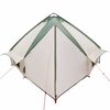 vidaXL Teepee Tent with Roof Green and White 490 x 410 x 210 cm