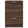 vidaXL Sink Cabinet Brown Oak 40x37x59 cm Engineered Wood