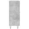 vidaXL Sideboard Concrete Grey 69.5x34x90 cm Engineered Wood