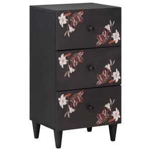 vidaXL Storage Cabinets Multicolour 40 x 33.5 x 75 cm Solid Mango Wood