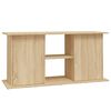 vidaXL Aquarium Stand Sonoma Oak 121x41x58 cm Engineered Wood