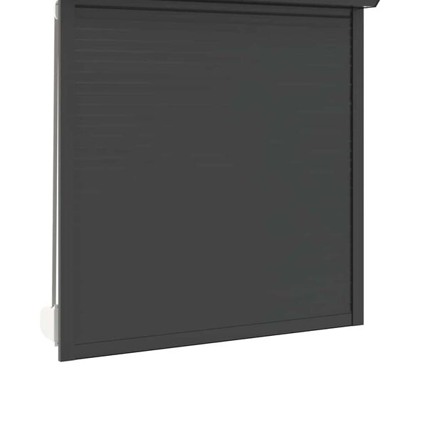 vidaXL Roller Shutter Aluminium 130x140 cm Anthracite