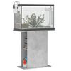 vidaXL Aquarium Stand Concrete Grey 75x36x72.5 cm Engineered Wood