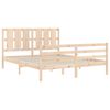 vidaXL Bed Frame without Mattress 160x200 cm Solid Wood