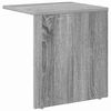 vidaXL End Table Grey Sonoma 37 x 32 x 40 cm Engineered Wood