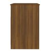 vidaXL Drawer Cabinet Brown Oak 40x50x76 cm Engineered Wood