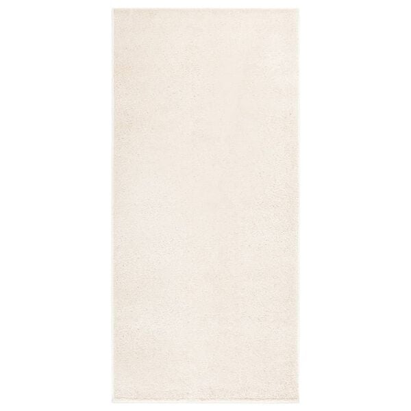 vidaXL Soft Pile Rug Anti-slip 115x170 cm Beige