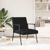 vidaXL Armchair Black 59 x 75 x 78 cm Fabric