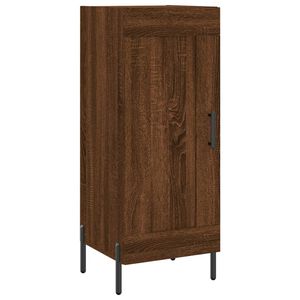 vidaXL Sideboard Brown Oak 34.5x34x90 cm Engineered Wood