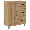 vidaXL Highboard Artisan Oak 69.5 x 34 x 90 cm Engineered Wood