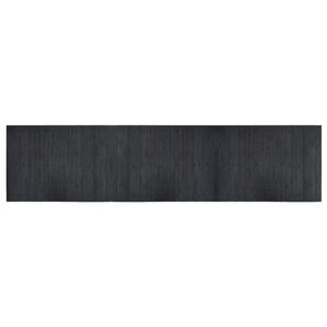 vidaXL Rug Rectangular Grey 70x300 cm Bamboo