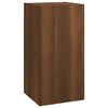 vidaXL TV Cabinet Brown Oak 30.5x30x60 cm Engineered Wood
