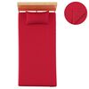 vidaXL Bed Sheets 2 pcs Polyester Fleece 100x200 cm Burgundy