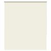vidaXL Roller Blind Blackout Off White 135x175 cm Fabric Width 131.6 cm Polyester