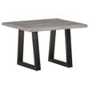 vidaXL Coffee Table with Live Edges 60x60x40 cm Solid Acacia Wood