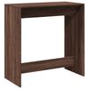 vidaXL Bar Table Brown Oak 102x50x103.5 cm Engineered Wood