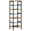 vidaXL Bookshelf Old Wood 40 x 29.5 x 115 cm Engineered Wood